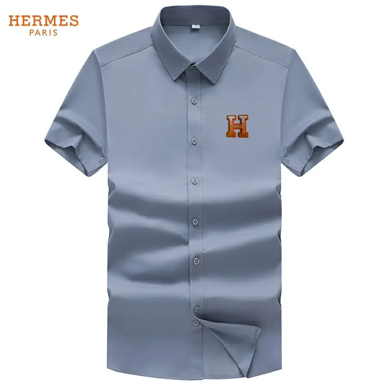 hermes chemises manches courtes pour unisexe s_1251410